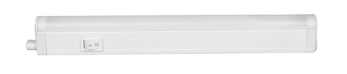 Tecnolite - Lámpara Regleta LED 28.8 cm Sobreponer 4 W, Luz Blanca Neutra, No atenuable, LED integrado
