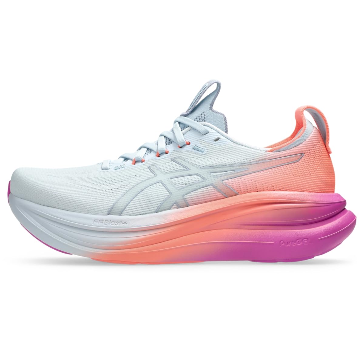 Asics Gel-Nimbus 28 - Running para Mujer - 22.5 cm - SKY - DIGITAL SAKURA