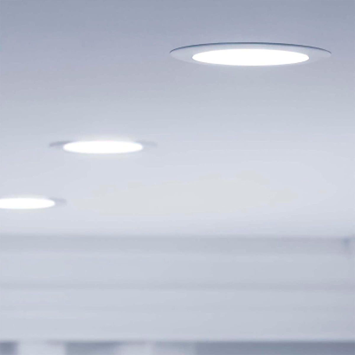 Philips LED Empotrado DL252 Redondo 6" - luz cálida de 12 watts
