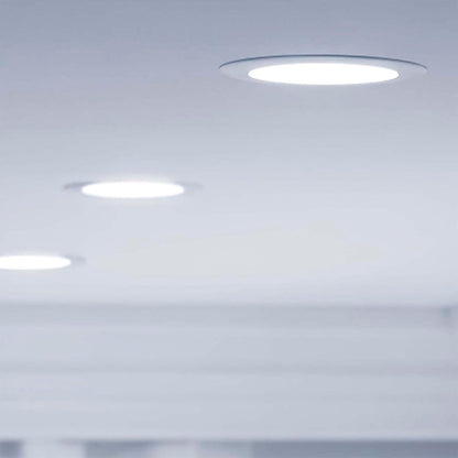 Philips LED Empotrado DL252 Redondo 6" - luz cálida de 12 watts