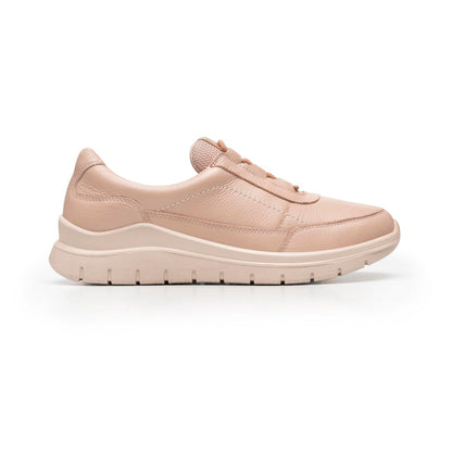 Flexi Tenis Confort de Piel para Mujer con Cordones elásticos 130201