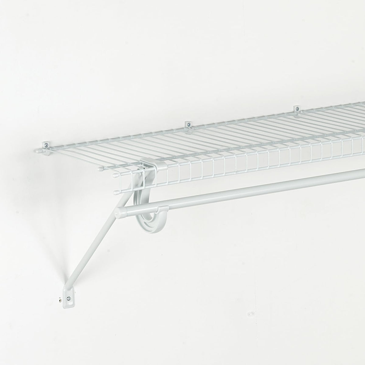 ClosetMaid 5631 SuperSlide Kit para estantería con Barra de Armario, 4 Pieds x 30,48 cm