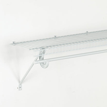 ClosetMaid 5631 SuperSlide Kit para estantería con Barra de Armario, 4 Pieds x 30,48 cm