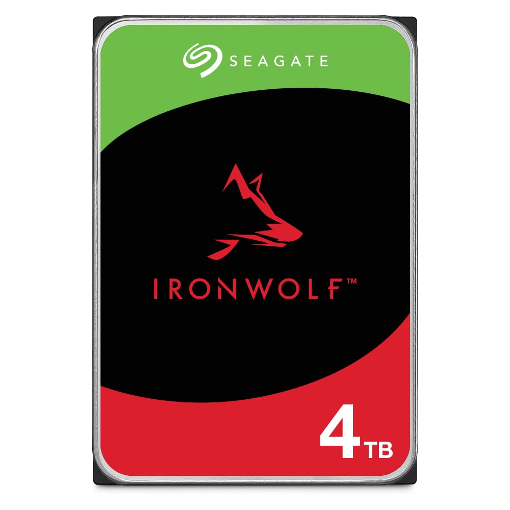 Seagate Disco Duro NAS IronWolf SATA 4TB (ST4000VN006)