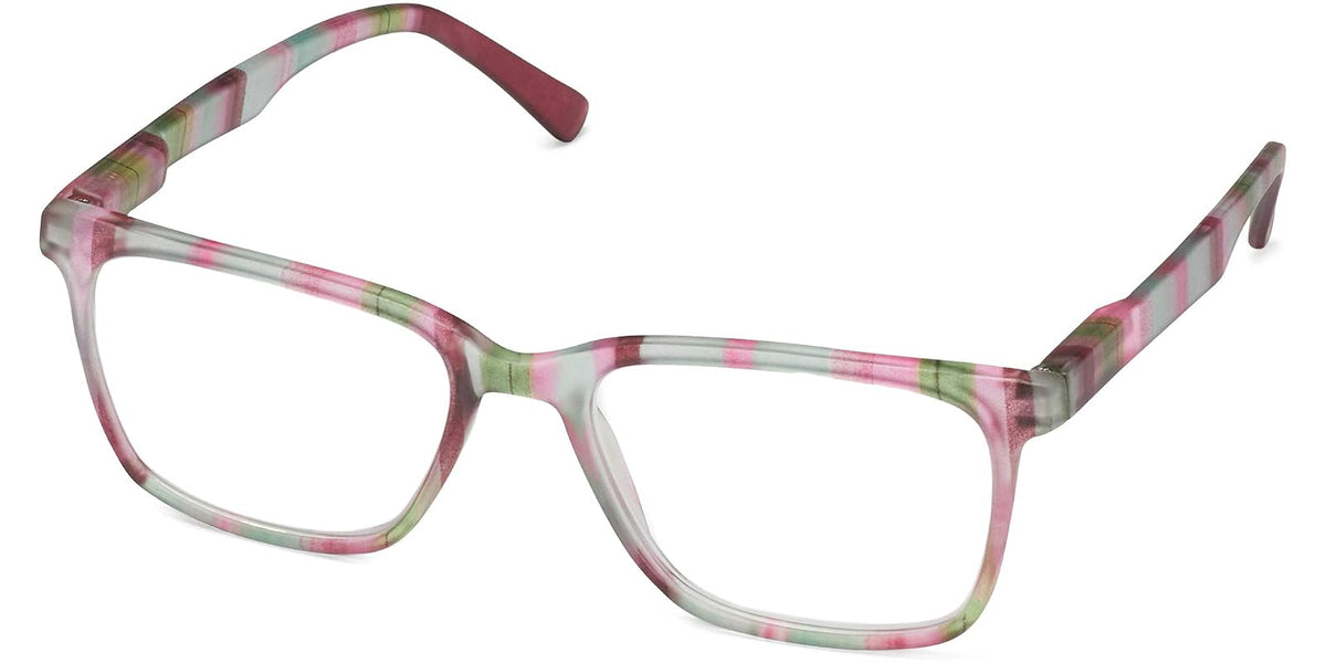 ICU Eyewear - Olivia - Pink/Merlot/Green - +1.25