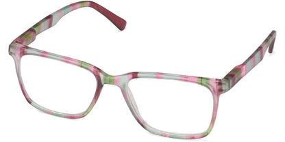 ICU Eyewear - Olivia - Pink/Merlot/Green - +1.25