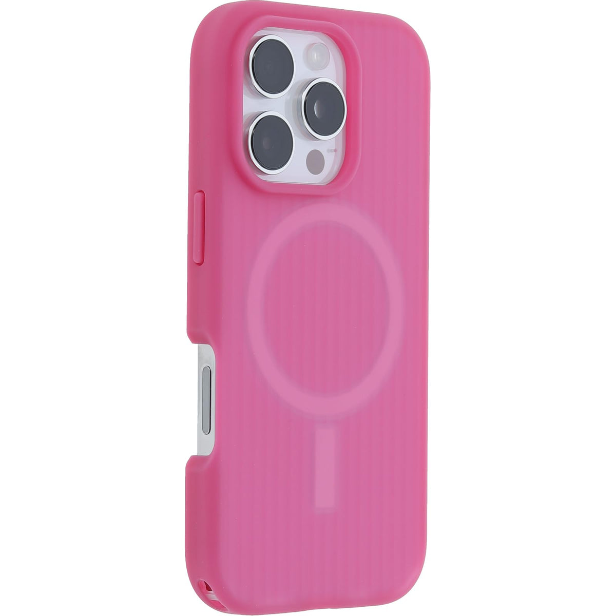 OtterBox iPhone 16 Pro Symmetry Series Soft Touch para MagSafe - Foxberry Pink