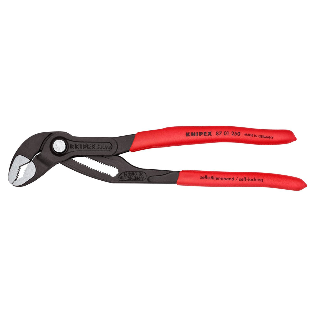Knipex Pinzas Cobra para Bomba de Agua Mango Rojo - 25 cm