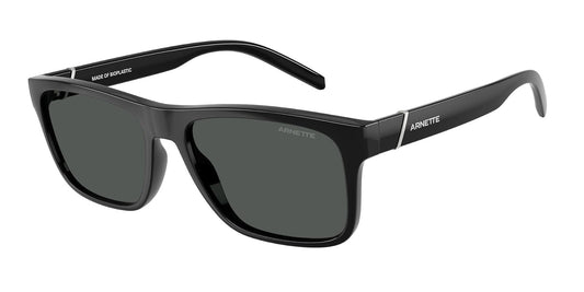 ARNETTE LENTES SOLAR 0AN4298 MALE FASHION INJECTED RECTANGLE BLACK 55