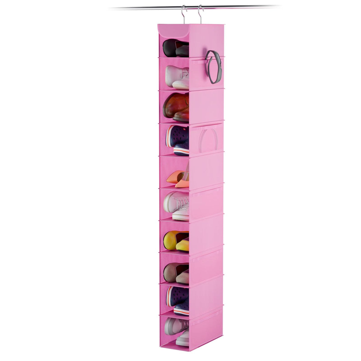 Whitmor Zapatero Colgante, Color Rosa