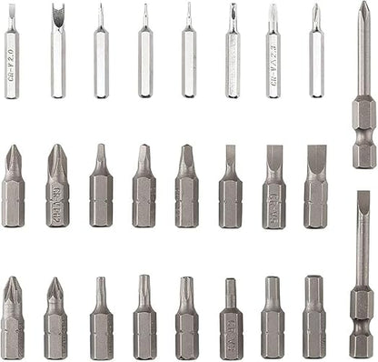 BLACK+DECKER Set Atornillador Inalámbrico 4V, 27 Accesorios, BD40K27 | Set de Atornillador Inalámbrico 4V, Incluye 27 Accesorios