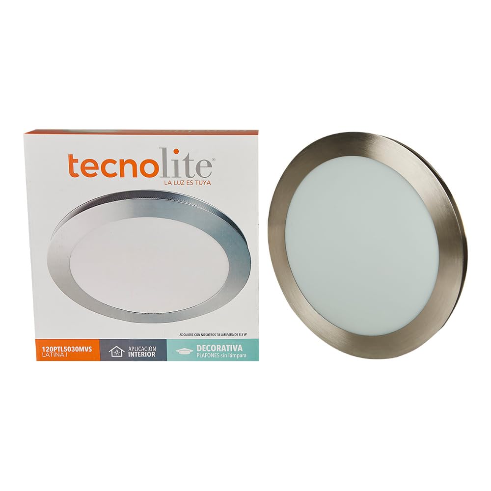 Tecnolite Lampara sobreponer techo 17W E27 120PTL5030MVS