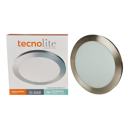 Tecnolite Lampara sobreponer techo 17W E27 120PTL5030MVS