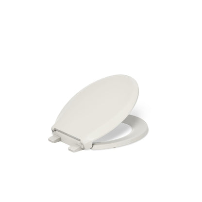 Kohler Cachet ReadyLatch Asiento de Inodoro de Cierre Suave - Pestillo listo - Redondo - Almendra