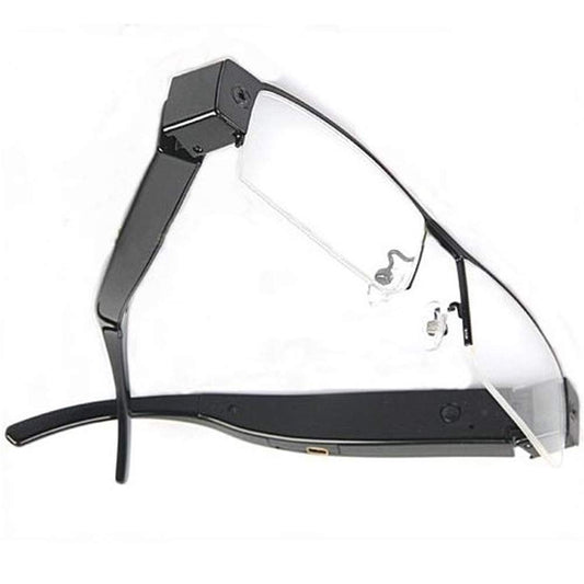 WISEUP 16GB 1080P HD Lentes Camara Espia Oculta Camufladas Anteojos Gafas Videocamara de Espionaje Pequeñas que Graban Audio y Video