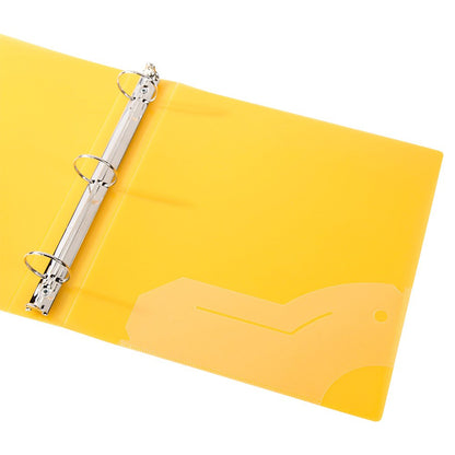 Filexec 50003-6492 6492 - Carpeta de anillas esmeriladas (2,54 cm, 6 unidades, 6 colores surtidos, arándano, fresa, uva, lima, limón, mandarina)