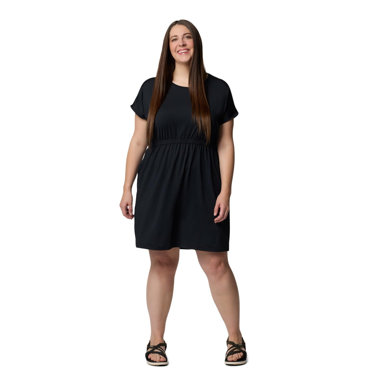 Columbia Chill River Short Sleeve Dress Vestido Mujer