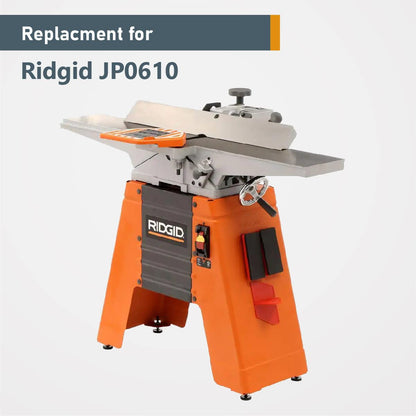 POWERTEC 6-1/8 pulgadas - Cuchillas de unión para Ridgid JP06000, JP06101, JP0610 Jointer, repuesto para cuchillos de unión AC8600, JE08008, juego de 3 (148020)