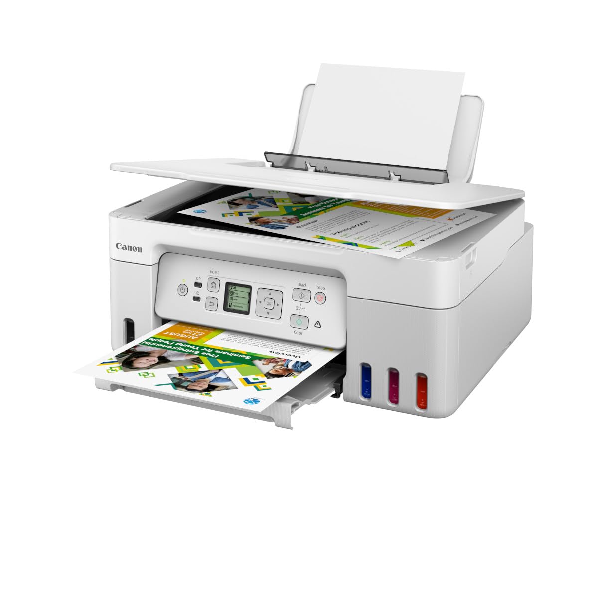 Canon PIXMA G3170 Impresora Multifuncional de Tanque de Tinta - 5805C024AB - Wi-Fi - USB