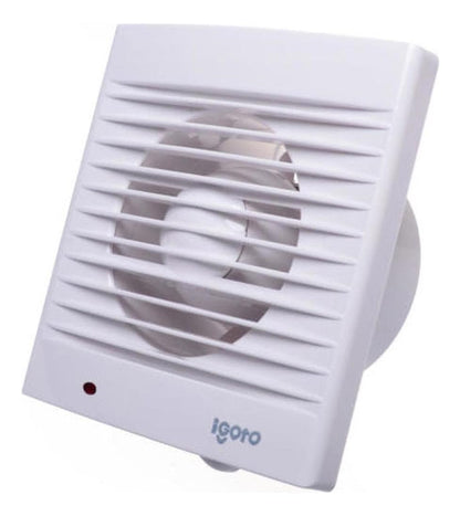 Igoto EX4-16W Extractor de aire empotrable 16W, Color blanco, 15X15 cm