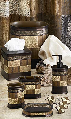 Popular Bath FBA_738980713138 Dispensador de jabón y Bomba de loción, colección Zambia, Beige