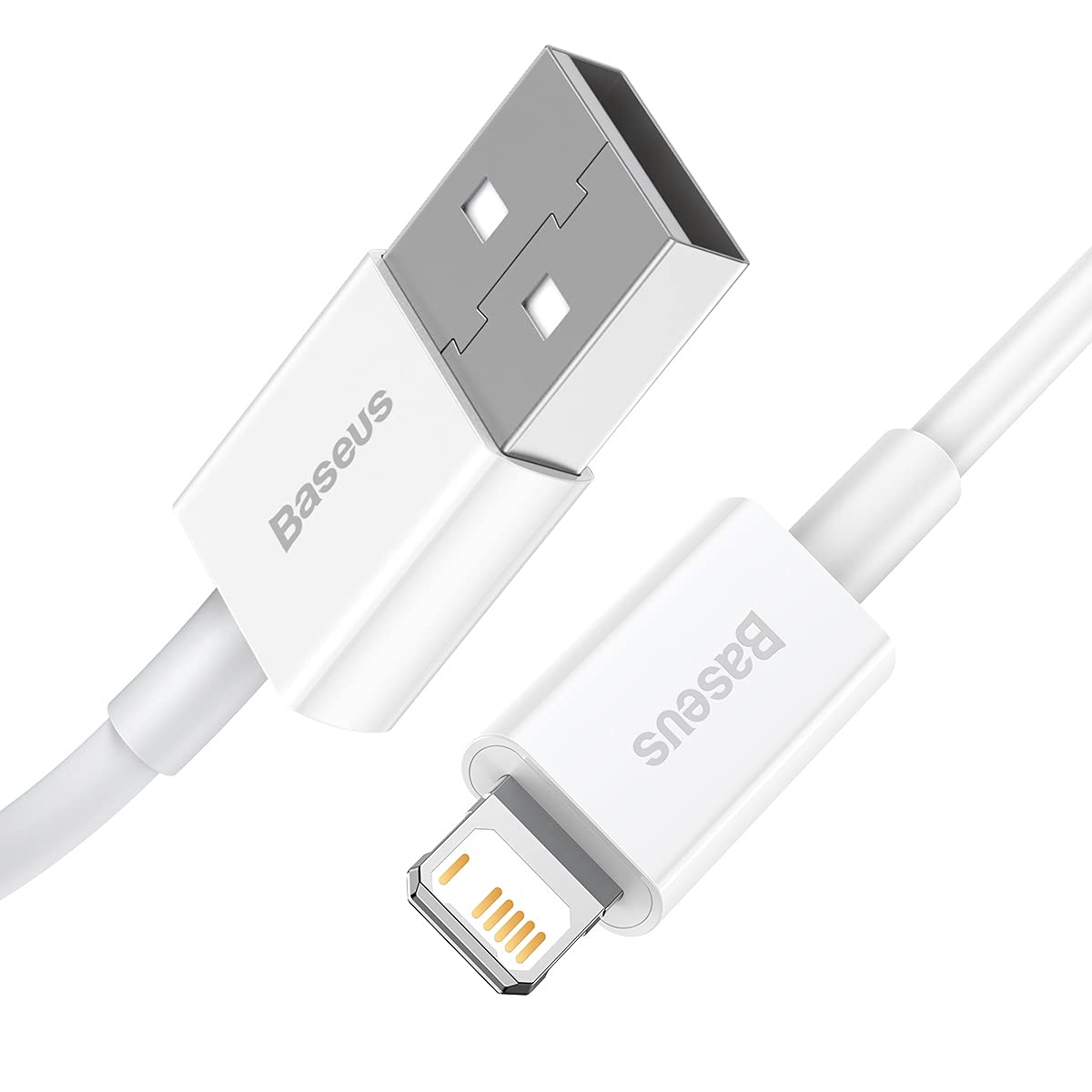 Baseus - Cable de datos de carga rápida serie superior USB a IP 2.4A 1m (A0002119)