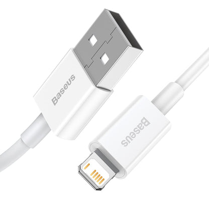 Baseus - Cable de datos de carga rápida serie superior USB a IP 2.4A 1m (A0002119)