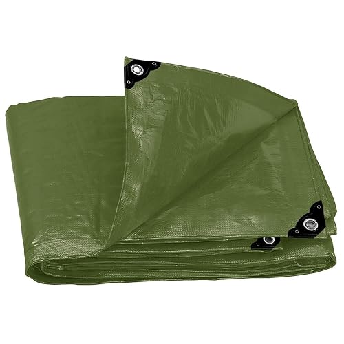 Truper Expert LT-23X, Lona uso rudo, verde olivo, 2 X 3 m, Paquete con 1 pieza