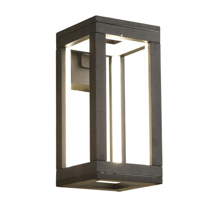 Tecnolite - Lámpara de Pared Arbotante LED Exterior 12 W, Luz Cálida Brillante, IP54, IK07, No atenuable, LED integrado