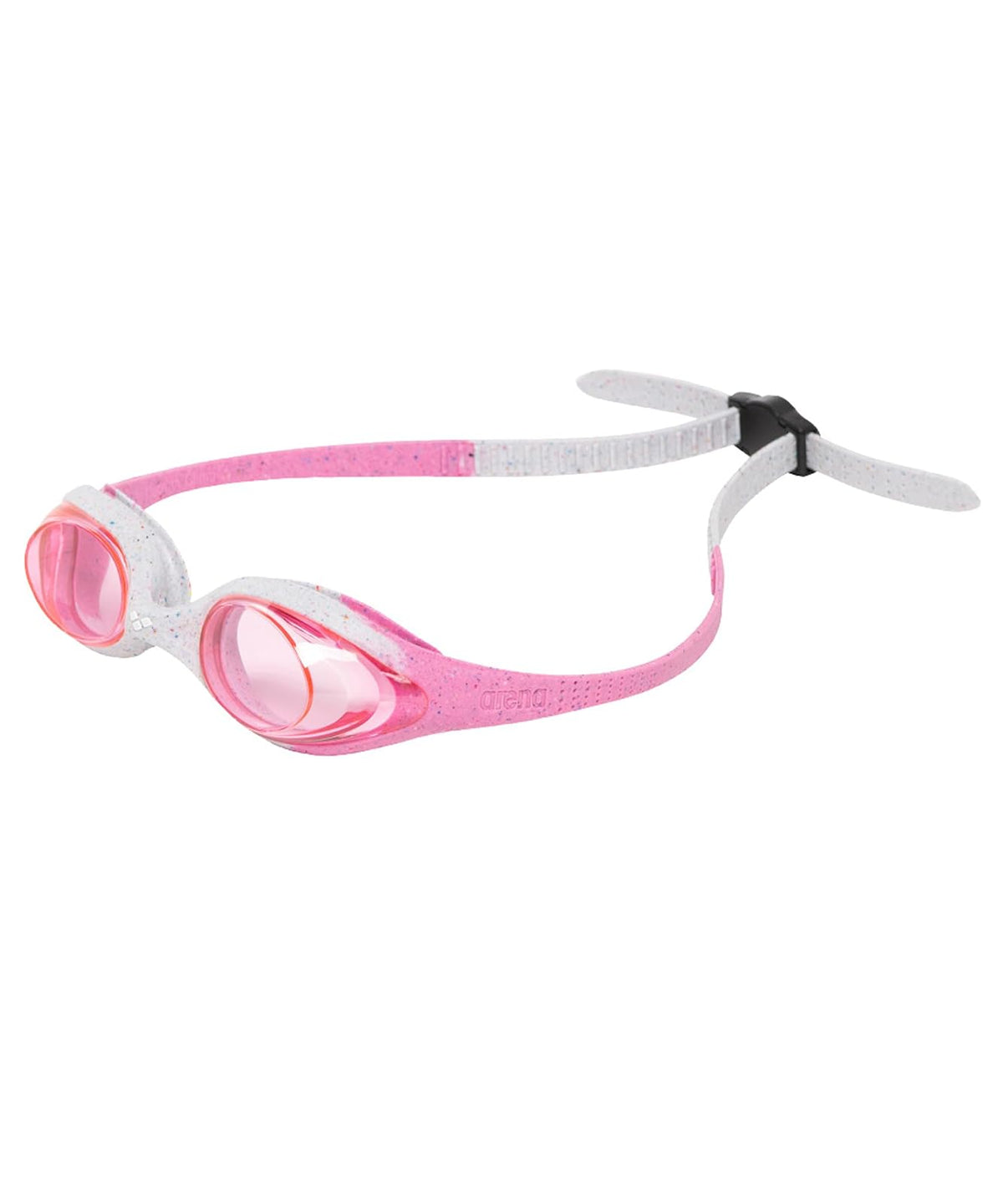 Arena Spider Jr Mirror Goggles de Natación Infantil - Rosa - Gris - Rosa Reciclado - Juvenil sin espejo