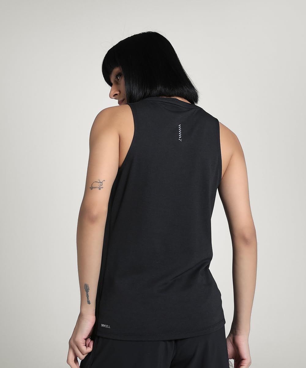 PUMA, Playera sin Mangas Run Velocity, Mujer, Negro, Talla M