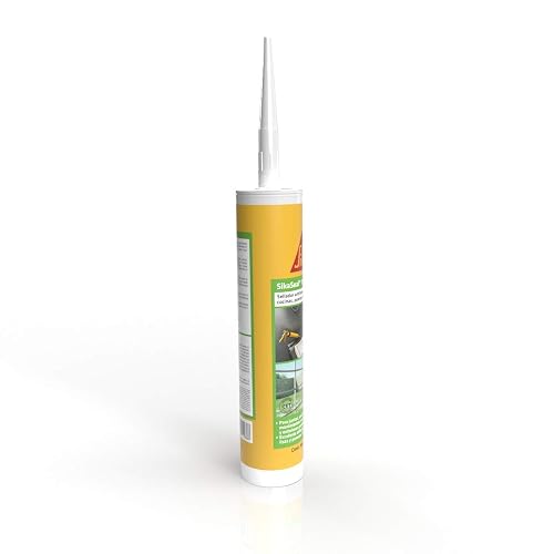 SIKA Zero Salitre, PET 5 L, Impermeabilizante para muros con humedad en interior Color Blanco + Seal 113 Universal – Cartucho 270 ML - Sellador de Uso General Tecnología Híbrida CET,Color Transparente