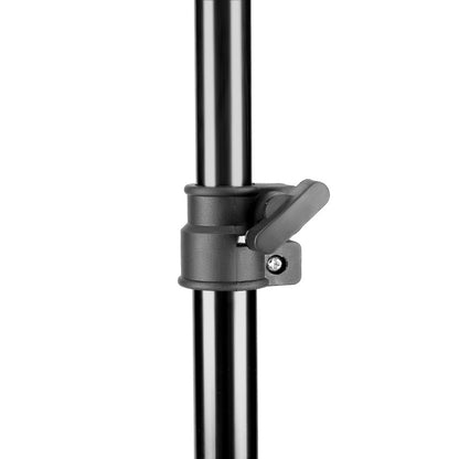 Neewer Mini Soporte de Luz de Aluminio Fotografía Estudio con 32 Pulgadas/80 Centímetros Alta Máxima para Relfector, Softbox, Luz, Sombrilla, Fondo(Negro)