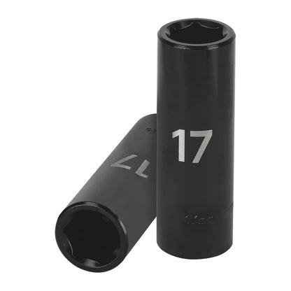 Truper Dado Largo de Impacto 6 Puntas 10mm Cuadro 1/2" D-7310-ML - 17 mm