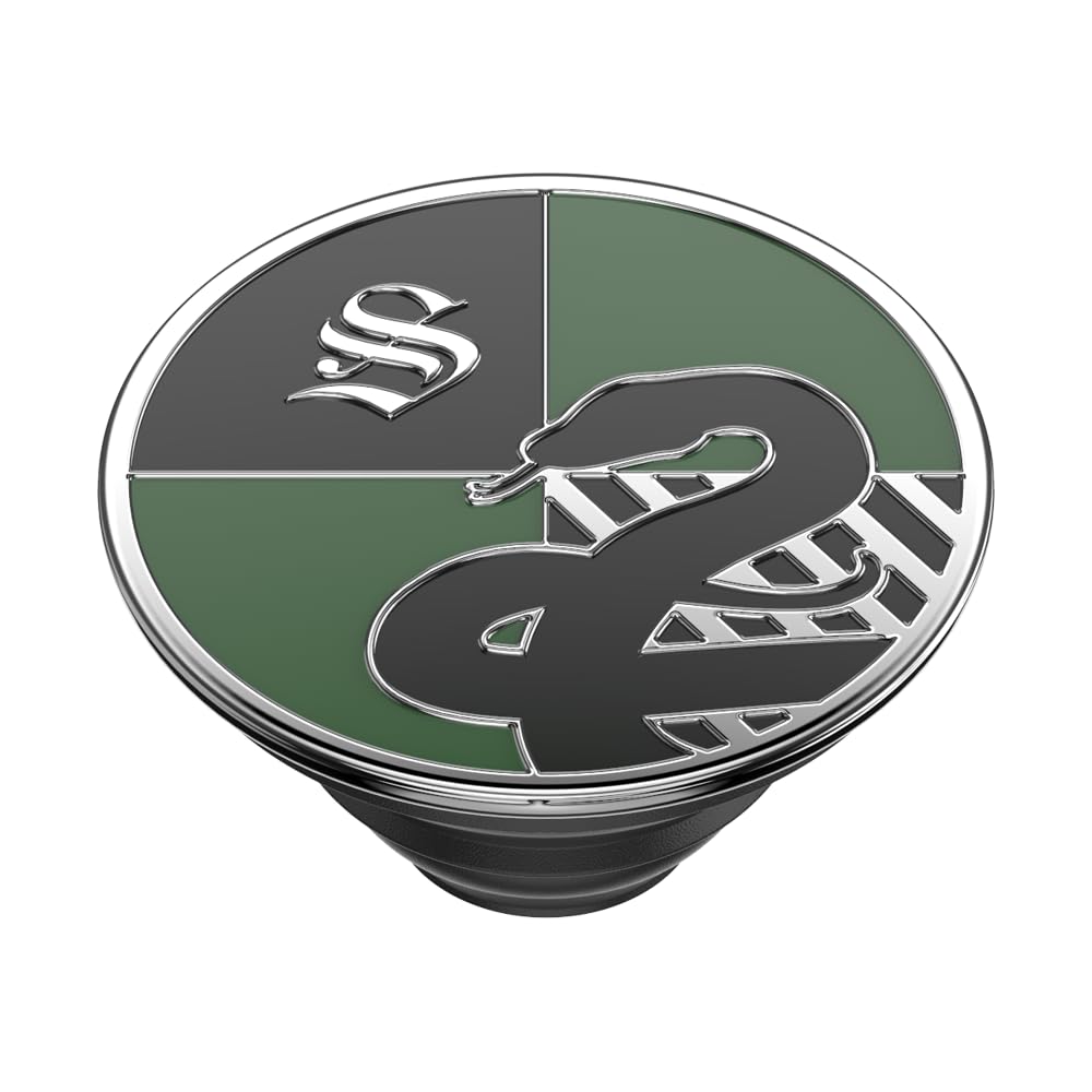 PopSockets - Empuñadura para teléfono con Soporte expandible, Harry Potter PopGrip - Slytherin