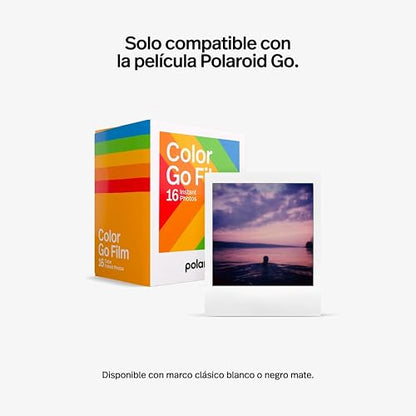 Polaroid Go Generation 2 - Mini cámara de película instantánea - Azul (9147) - Solo Compatible con Go Film