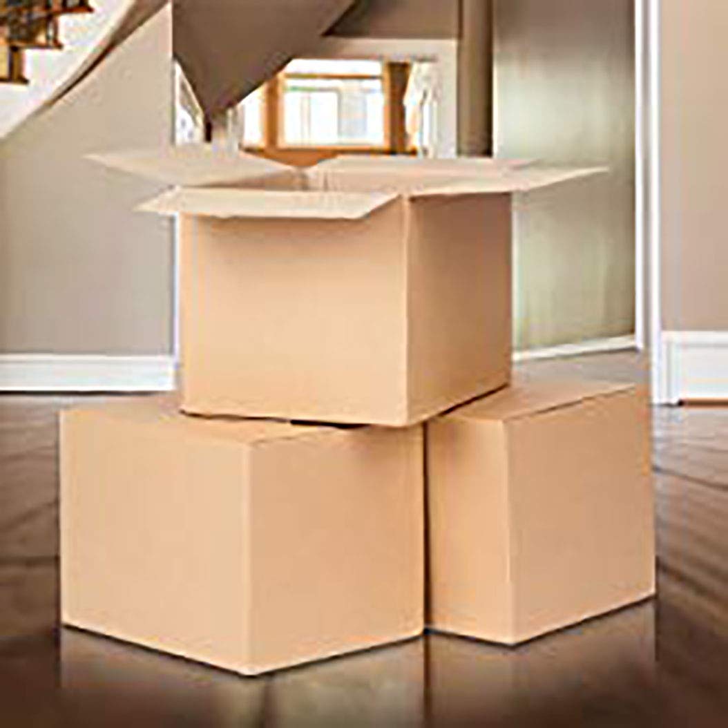 Pantryware Essentials - 10 cajas pequeñas de cartón corrugado de 6 x 6 x 6 pulgadas, paquete de 10