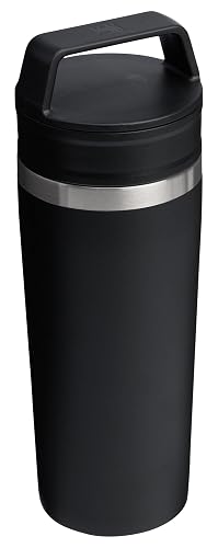 Stanley Café-To-Go Taza de viaje 16 onzas, color negro 2.0