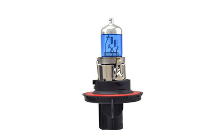 Hella Optilux XB H13/9008 Bombillas Halógenas Blancas Xenón H71071052, 12V 100/80W, Paquete de 2