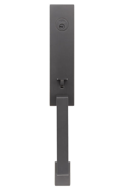 Yale MX89584 Gatillo Portofino Alta Seguridad Llave-Llave - Gun Metal