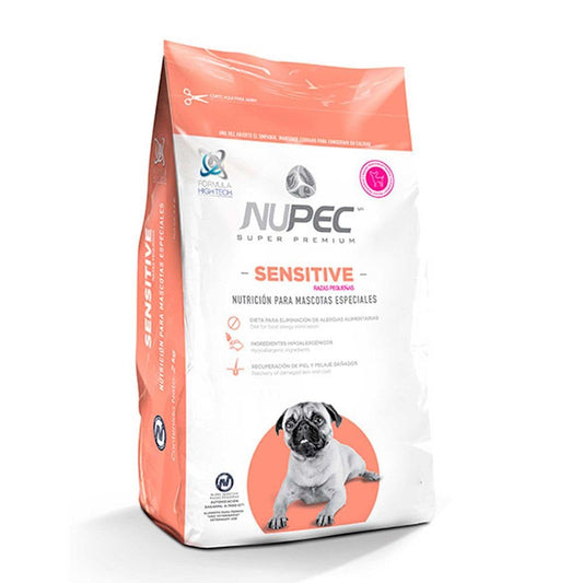 Nupec Alimento Seco para Perro Raza Pequeña Sensitive, 2 kg, 1 Pack