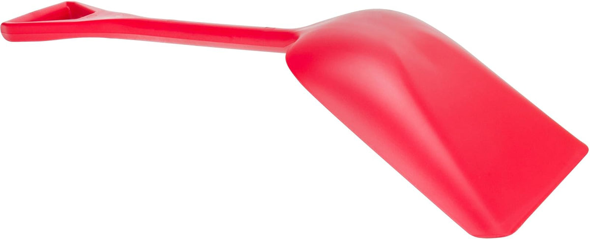 SPARTA 41076EC05 - Pala Sanitaria de plástico, Apta para Alimentos, para cocinas comerciales, 11 Pulgadas, Color Rojo