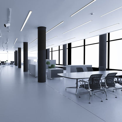 Tecnolite Lámpara Lineal LED Interconectable 36 W, Luz de Día, IK06, Atenuación TRIAC, LED integrado