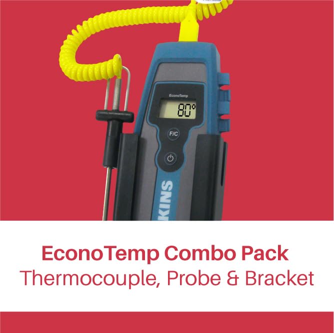 Cooper-Atkins 93230-K EconoTemp Temperature Instrument, Combo Pack