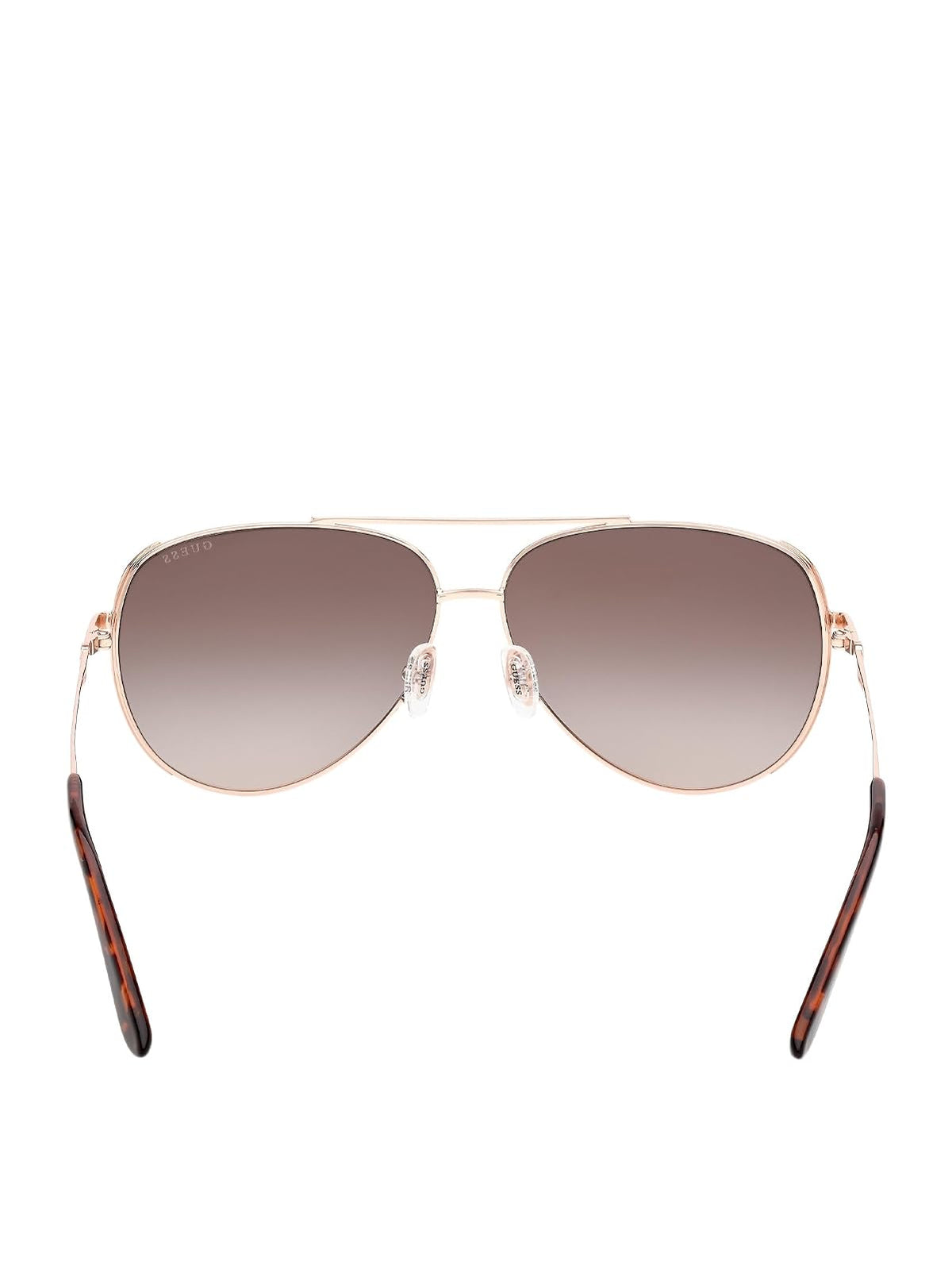 Guess Lentes de Sol GU00193 para Mujer, Armazón Metálico y Micas Humo Degradado con Protección UV Nivel 3