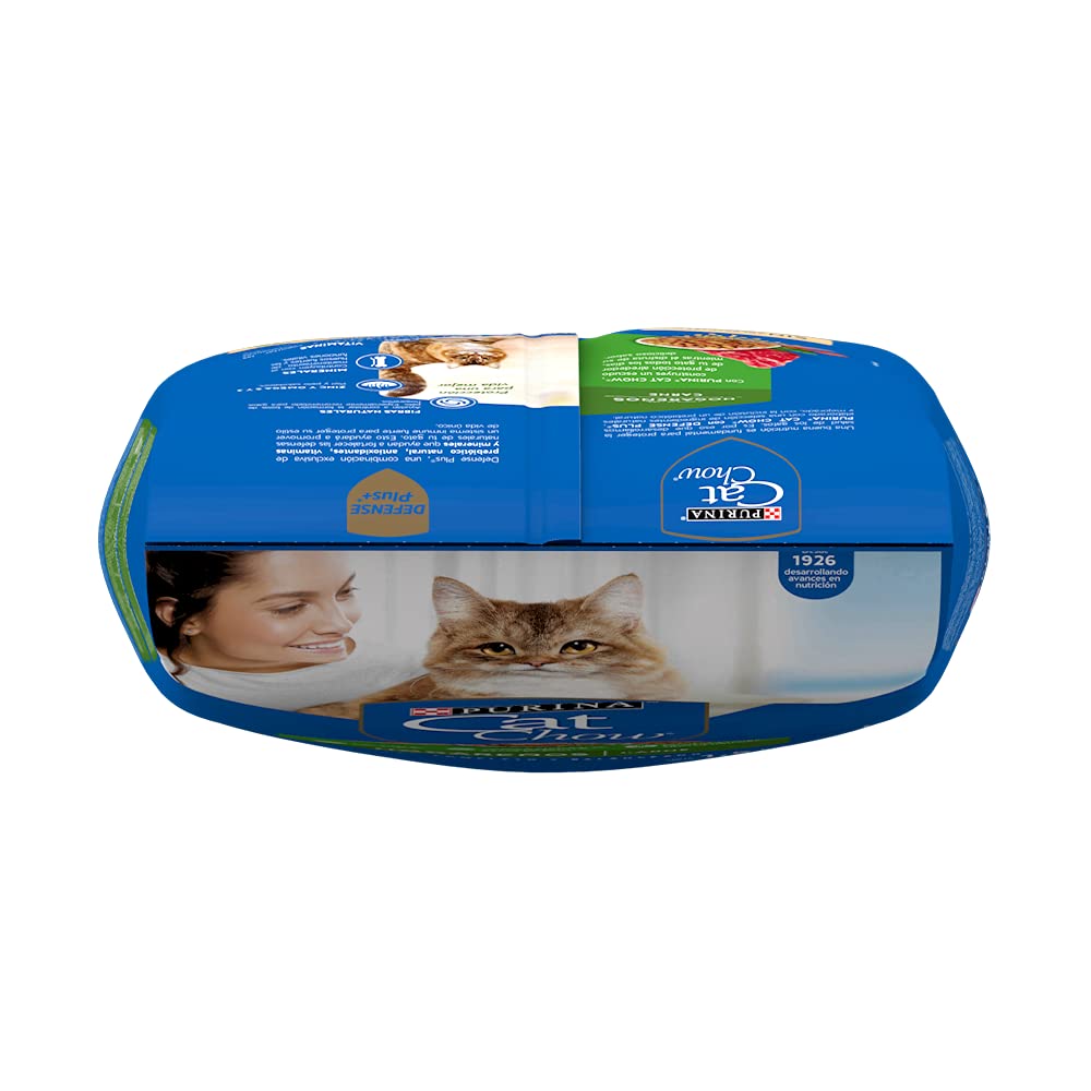 Purina Cat Chow Adulto Hogareño Todos los Tamaños Sabor Carne 3.0 Kg