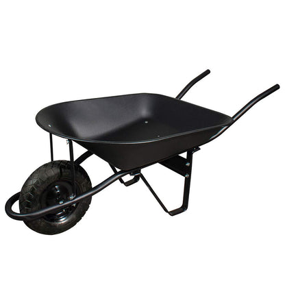 Foy CAF404 Carretilla con bastidor metálico 4 Ft3 llanta neumática reforzada de 4 capas