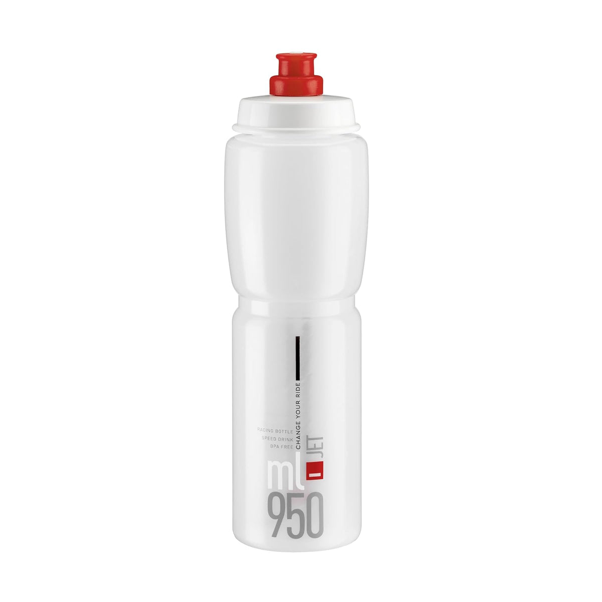 ELITE SRL Jet Clear Logo Rojo 950 ml, Talla única