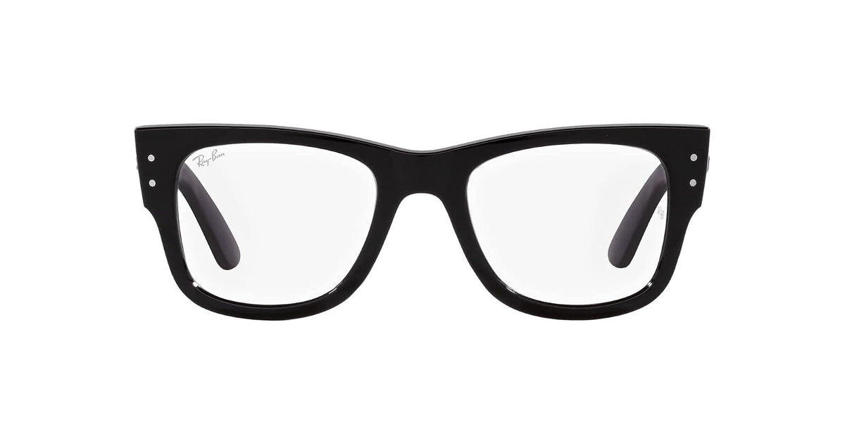 Ray-Ban Rx0840v Mega Wayfarer - Marcos cuadrados para anteojos graduadas para mujer