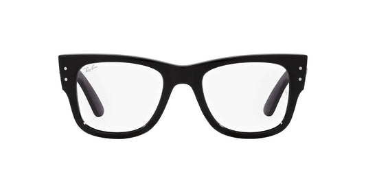 Ray-Ban Rx0840v Mega Wayfarer - Marcos cuadrados para anteojos graduadas para mujer